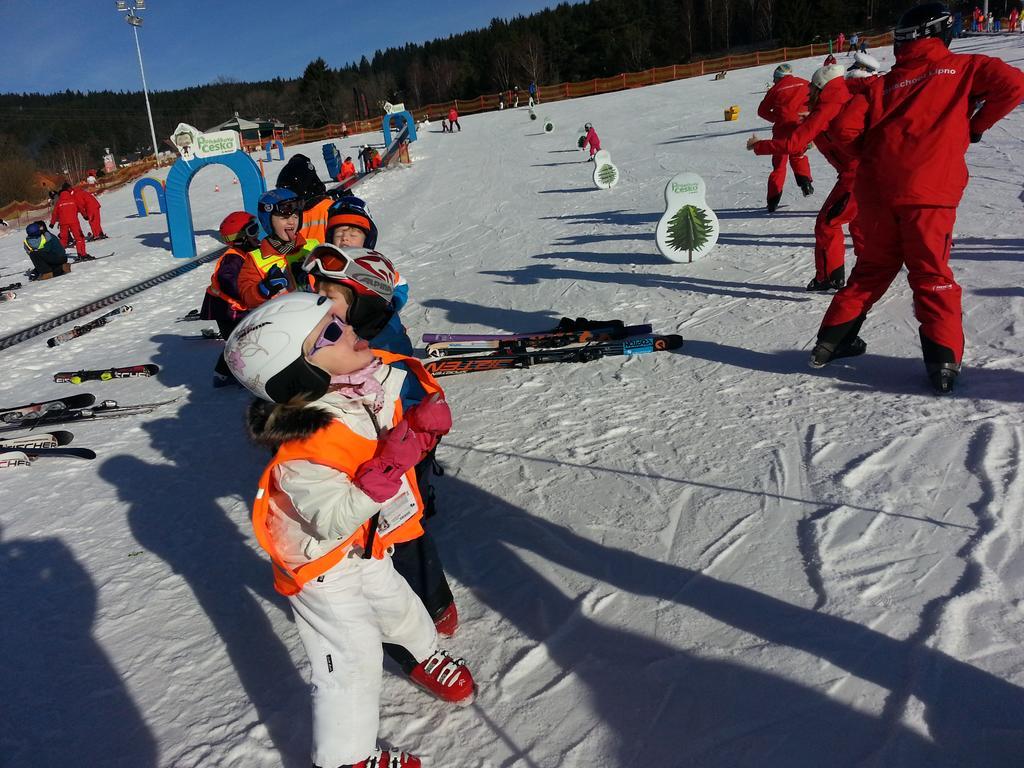 Mysi V Bote Lipno Lipno nad Vltavou Exterior foto